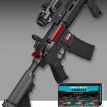 M416 Jelly Gun with orbeez ball jelly - big size Automatic battery operated