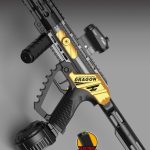MK17 Nylon Electric Jelly Gun with orbeez ball jelly - big size Automatic battery operated