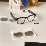 Smart AI Camera Glasses G2 1200P HD Video Recording Eyewear with 8MP Sensor Real Time Voice Translation Wireless Bluetooth Wi-Fi Hand